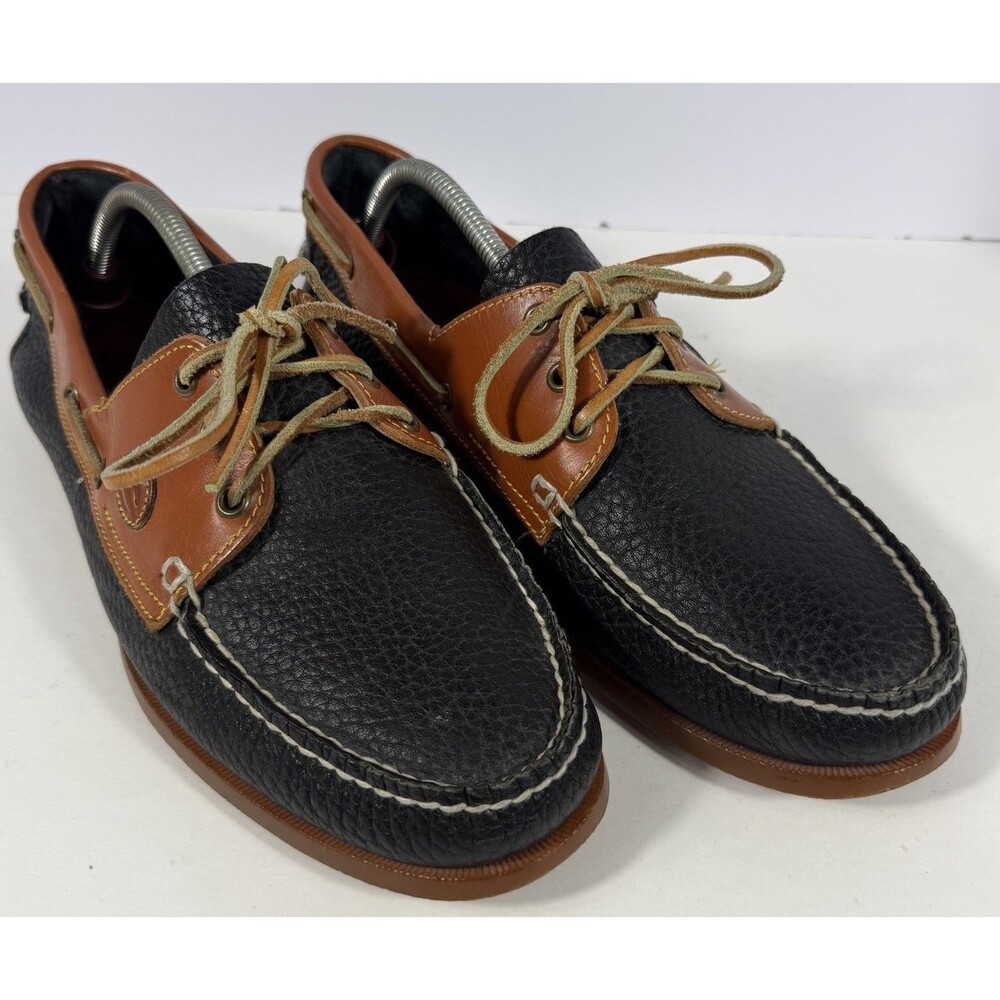 Dooney & Bourke Vintage Regatta Leather Boat Shoes Size 11.5 (?)